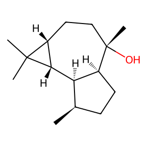Structure of viridiflorol