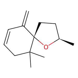 Structure of vitispirane a