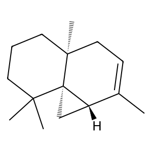 Structure of widdra-2,4(14)-diene