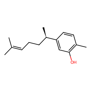 Structure of xanthorrizol
