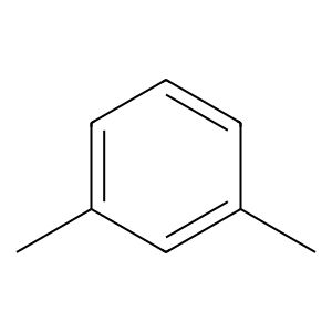 Structure of xylene