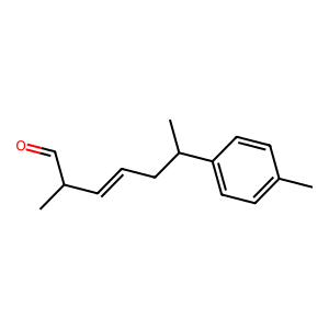 Structure of y-curcumenal