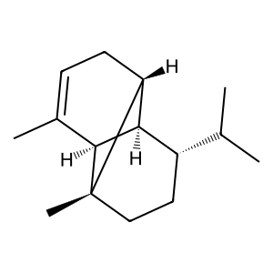 Structure of ylangene
