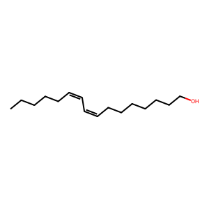 Structure of z,z-8,10-hexadecadien-1-ol