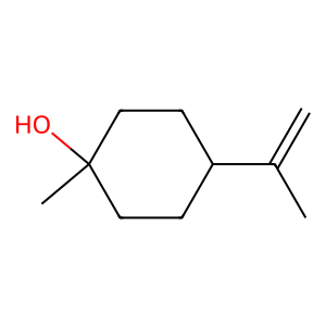 Structure of z-beta-terpineol
