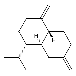 Structure of z-cadinene ether