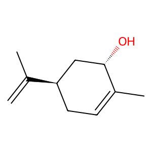 Structure of z-carveol