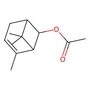 Structure of z-chrysanthenyl acetate
