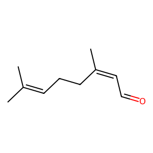 Structure of z-citral