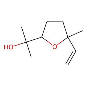 Structure of z-linalol oxide