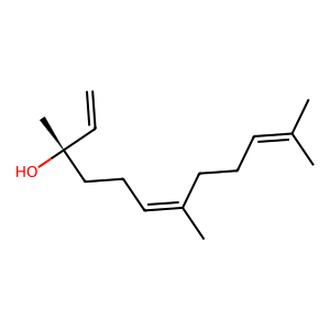 Structure of z-nerolidol