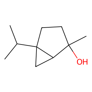 Structure of z-thujenol