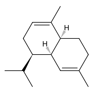 Structure of zizanene