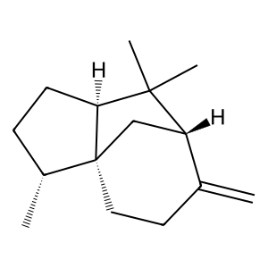 Structure of 1 7-di-epi-beta-cedrene