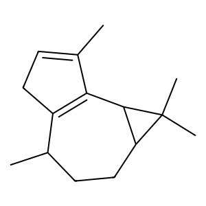 Structure of 1(5),3-aromadendradiene