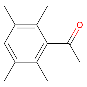 Structure of 1, 2, 5, 6-tetramethylacenaphthylene