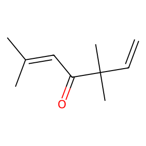 Structure of 1, 5-heptadien-4-ol, 3, 3, 6-trimethyl