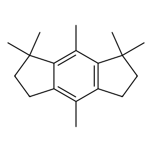 Structure of 1,1,4,4,7,7,-hexamethyl cyclononane