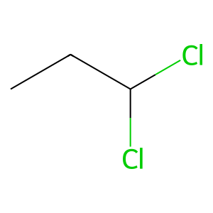 Structure of 1,1-dichloropropane