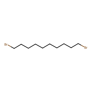 Structure of 1,10-dibromo-decane