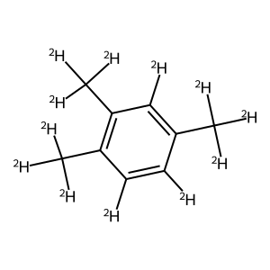 Structure of 1,2,4-trimethyibenzene