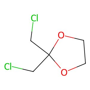 Structure of 1,2,dichloroacetone