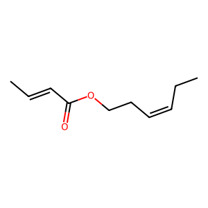 Structure of (2e 3z)-2-ethylidene-6-methyl-3 5-heptadienal