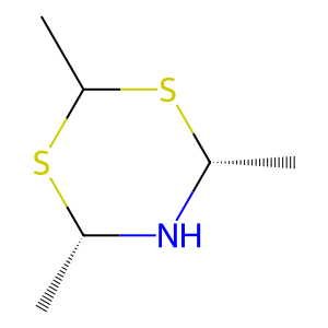 Structure of 1,2-dihydro-1,1,6-trimethyl naphthalene