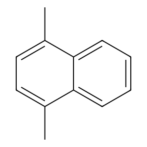 Structure of 1,3,6-trimethylnapthalene
