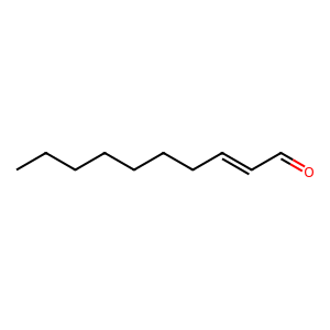 Structure of (2e)-decenal
