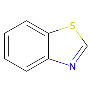 Structure of 1,3-benzothiazole