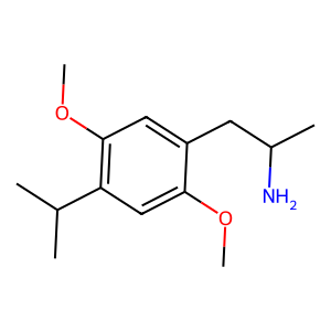 Structure of 1,3-dimethoxy-5-isopropylbenzene