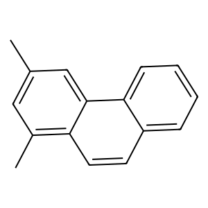 Structure of 1,3-dimethylphenathrene