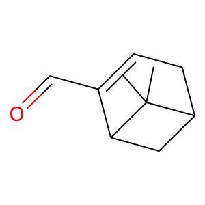 Structure of ()-myrtenal