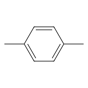 Structure of 1,4-dimethylbenzene