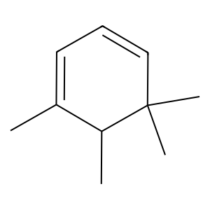 Structure of 1,5,5,8-tetramethyl-[1r-(1r,3e,7e,11r)]-12-oxabicyclo[9.1.0]dodeca-3,7-diene