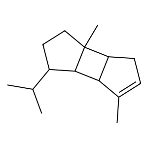 Structure of 1,5-di-epi-alpha-bourbonene
