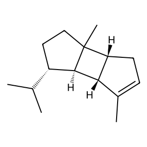 Structure of 1,5-di-epi-bourbonene