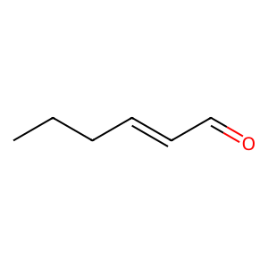 Structure of (2e)-hexenal