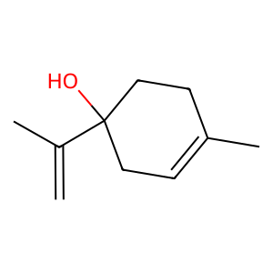 Structure of 1,8-menthadien-4-ol