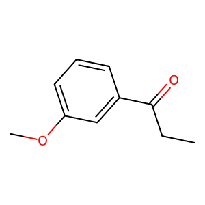 Structure of 1-(3-methoxyphenyl)-1-propanone