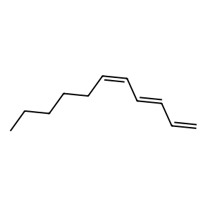 Structure of 1-(e,z)-3,5-undecatriene