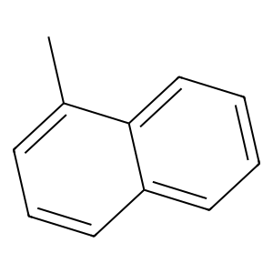 Structure of 1-(methyl)-naphthalene