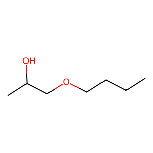 Structure of 1-butoxypropan-2-ol