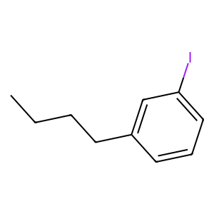 Structure of 1-butyl hexylbenzene