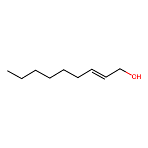 Structure of (2e)-nonen-1-ol