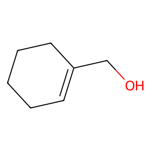 Structure of 1-cyclohexene-1-methanol