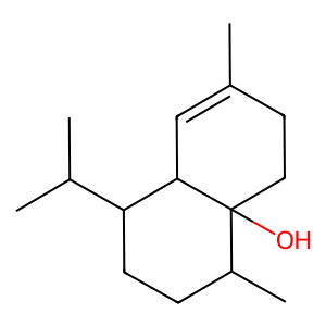 Structure of 1-epi-cubenol