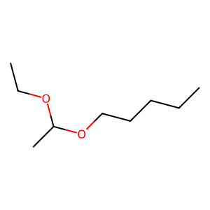 Structure of 1-ethoxy-1-pentoxyethane