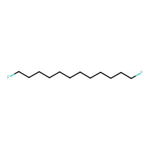 Structure of 1-fluoro dodecane